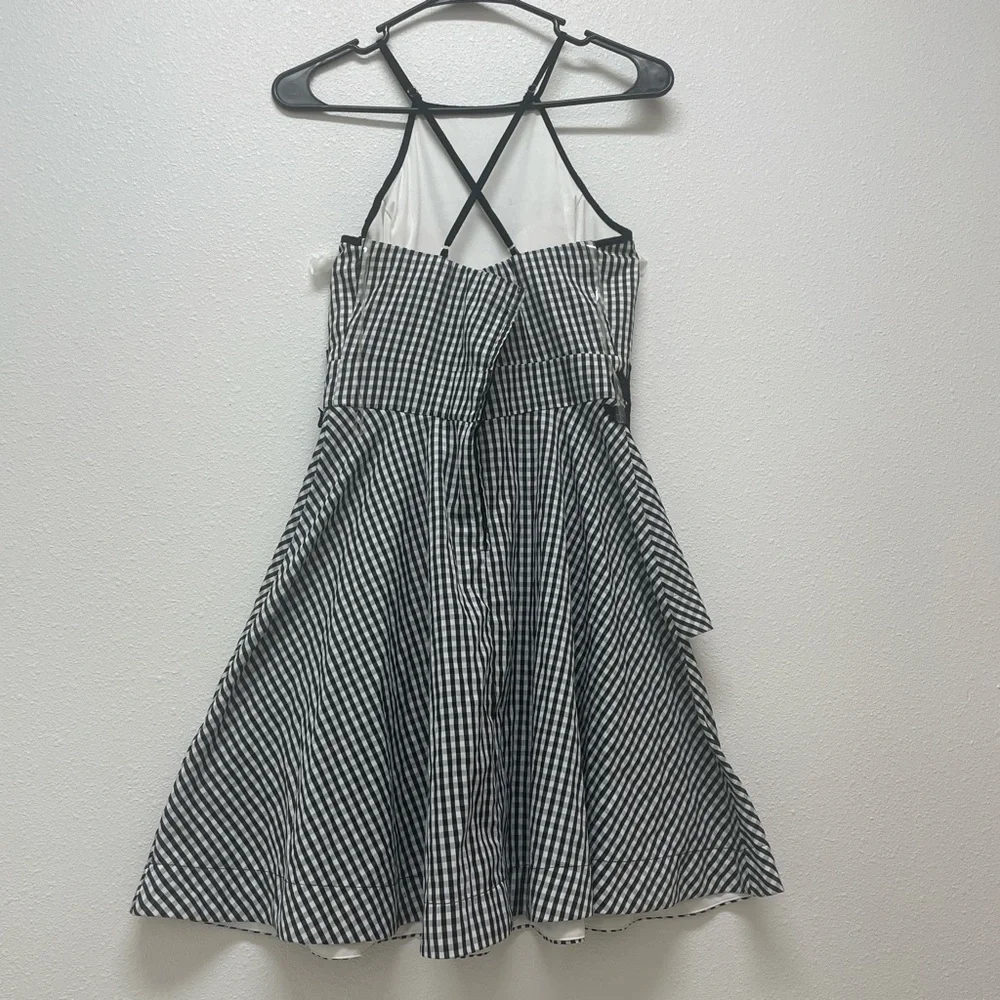 Speechless Black and White Gingham women’s Dress. Size M - Picture 9 of 9